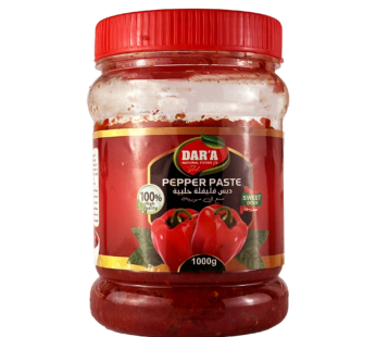 Darra Red Sweet  Paste Pepper In Plastic 1000g x 12