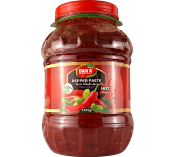 Darra Plastic Red Hot Paste Pepper 3500g x 4